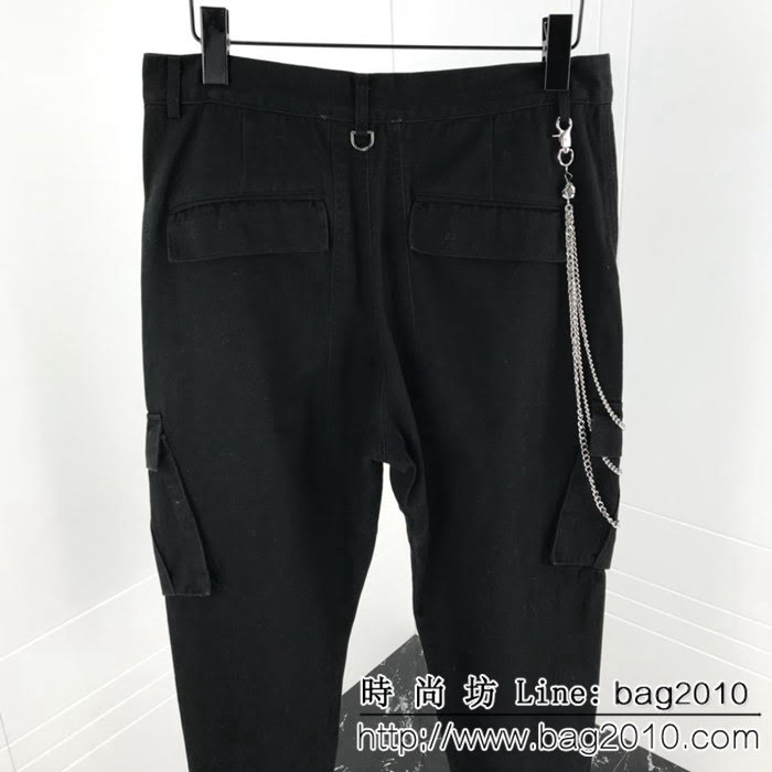 MMJMASTERMIND WORLD 2018FW 限量款 骷髏刺繡 工裝多袋褲 ydi1499
